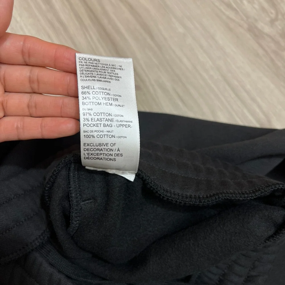 Puma Women's Plus Size 3X Essentials High Waisted Fleece Sweatpants Black